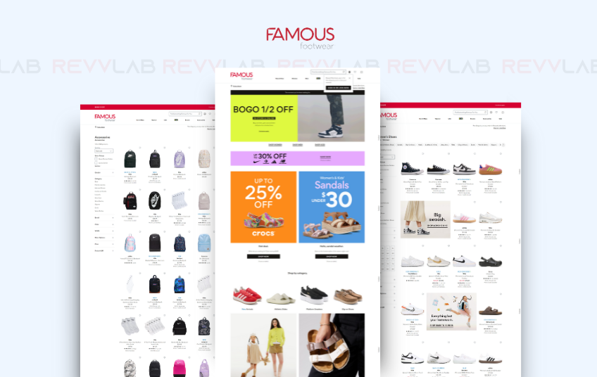 RevvLab agency's portfolio